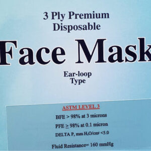 Medical Grade Face Mask ASTM Level 3 AML3